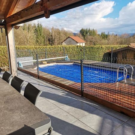 L'Ecrin De Xattys - Gite De Standing-Spa-Terrain De Petanque-Piscine-Switch-Baby-Foot Au Coeur Du Massif Vosgien Cleurie Exterior foto